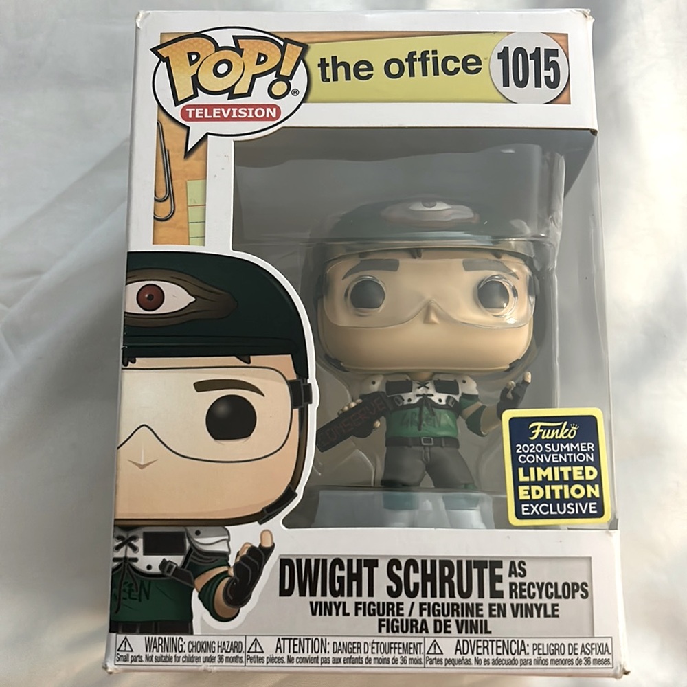 Dwight Shrute as recyclops